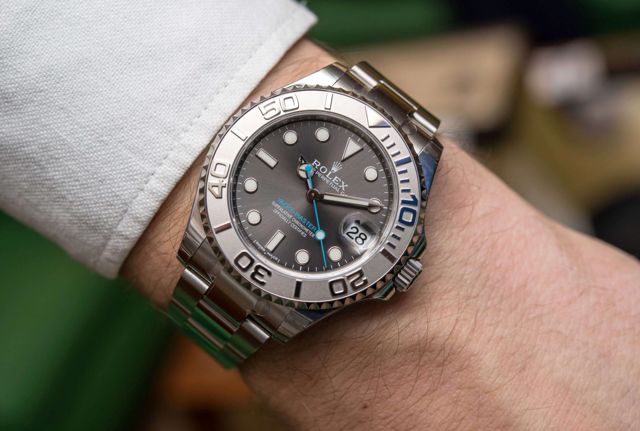 Replica Rolex Yacht-Master 37MM 268622 Platinum Review - Replica ...